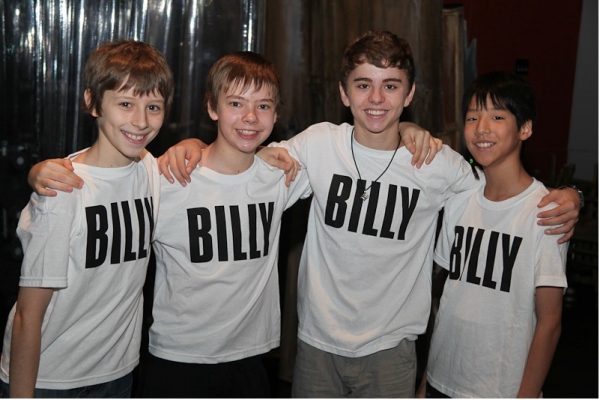 Photo Flash: Prince Begins BILLY ELLIOT Rehearsals in NYC! 