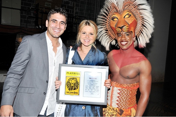 Photo Flash: Bachelorette Ali Visits THE LION KING Image