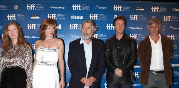 Photo Coverage: STONE Press Conference at the Toronto International Film Festival Image