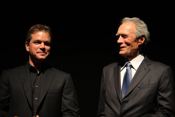 Matt Damon and Clint Eastwood Photo