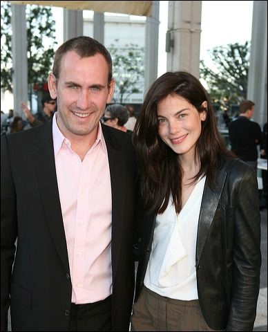 Peter White (L) and Michelle Monaghan  Photo