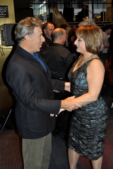 Stephen Schwartz and Patti Lupone Photo