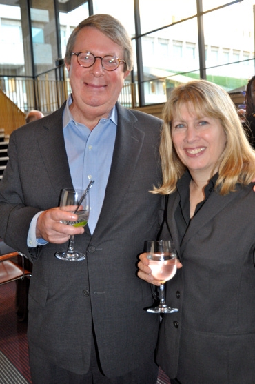Andre Bishop (Artistic Director of Lincoln Center) and Carole Rothman Photo