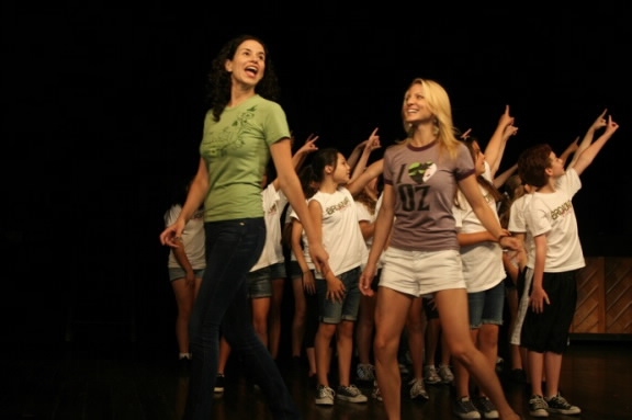 Photo Flash: WICKED Stars Perform With BROADWAY WORKSHOP Campers Image