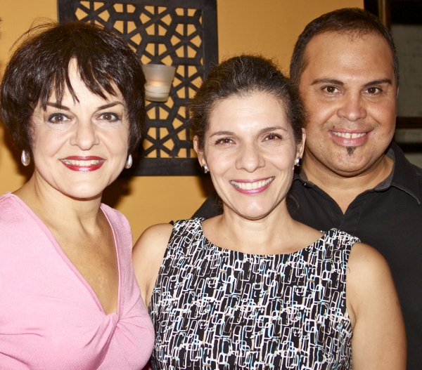 Priscilla Lopez, Blanca Camacho and Eliseo Roman Photo