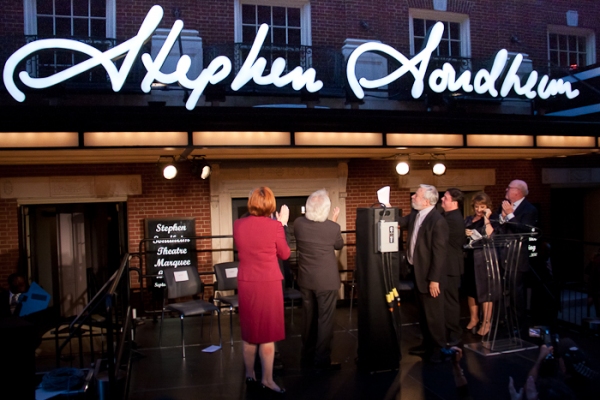 Photo Coverage: Stephen Sondheim Theatre Unveiled! Image
