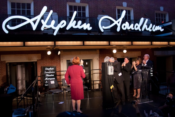 Photo Coverage: Stephen Sondheim Theatre Unveiled! Image