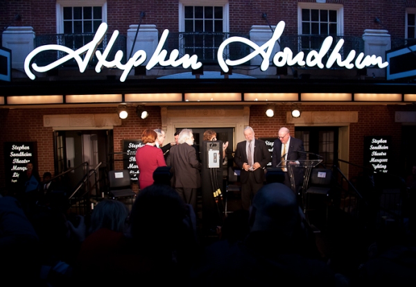 Photo Coverage: Stephen Sondheim Theatre Unveiled! Image