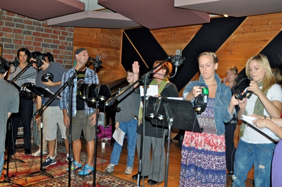 Photo Coverage: WICKED Records for 'Carols for a Cure' Image