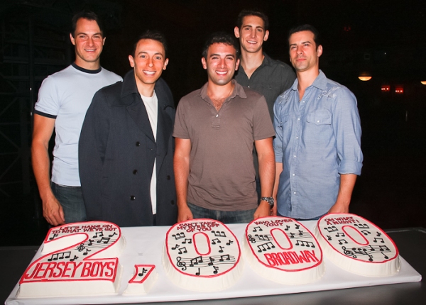 Photo Coverage: JERSEY BOYS Celebrates 2000 Performances on Broadway Image