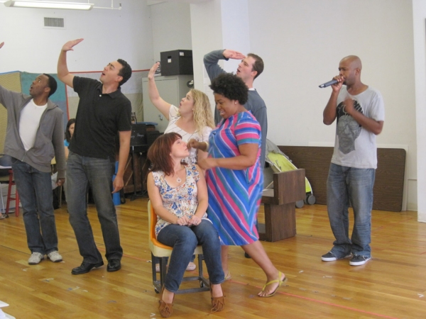 Photo Flash: IN TRANSIT Rehearsal Photos Image