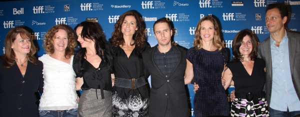 Photo Coverage: CONVICTION Press Conference at the Toronto International Film Festival Image