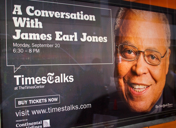 Photo Coverage: James Earl Jones Talks DAISY at TimesTalks Image