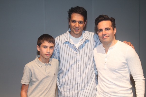 John Barbieri, Ralph Macchio and Mario Cantone Photo