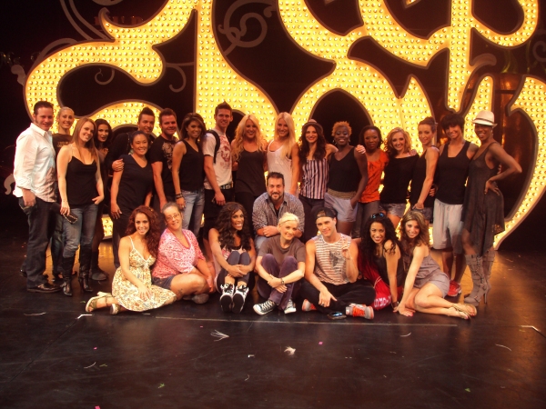 Photo Flash: Joey Fatone Attends PEEPSHOW Image