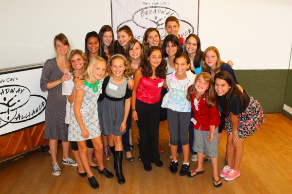 Photo Flash: WICKED's Federer Mentors Broadway Arts Alliance Image