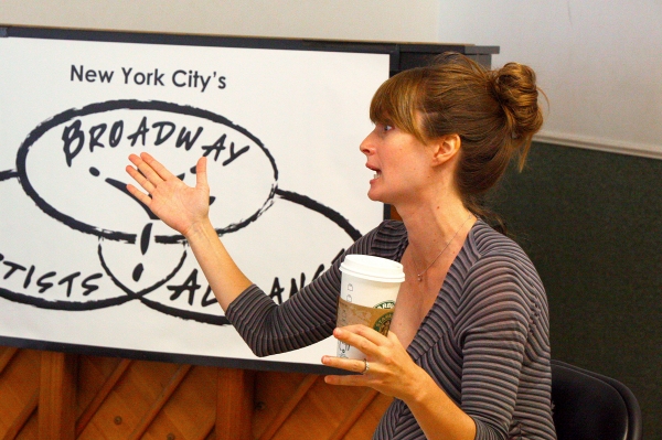 Photo Flash: WICKED's Federer Mentors Broadway Arts Alliance Image