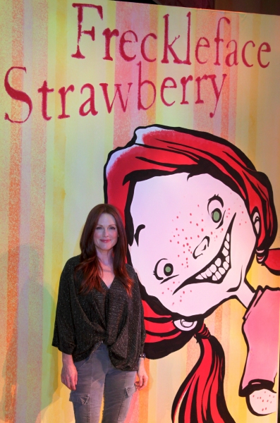 Photo Coverage: Julianne Moore Promotes FRECKLEFACE STRAWBERRY Musical! Image