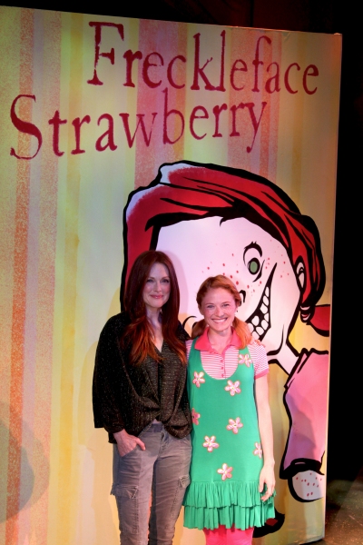 Photo Coverage: Julianne Moore Promotes FRECKLEFACE STRAWBERRY Musical! Image