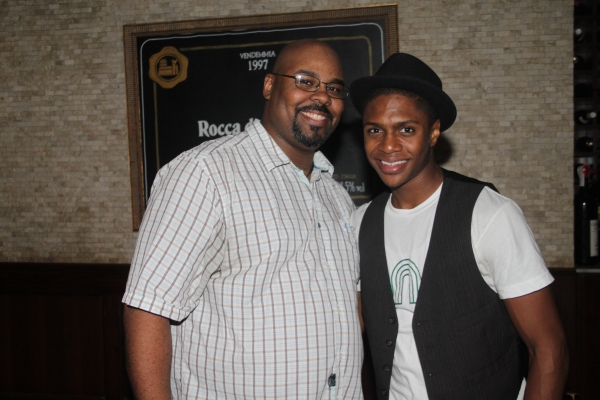 James Monroe Iglehart and Ephraim Sykes Photo