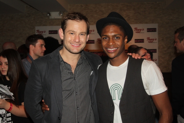 Chad Kimball and Ephraim Sykes at 