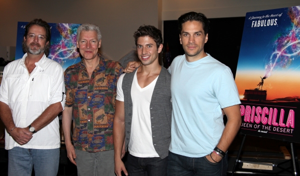 C. David Johnson, Tony Sheldon, Nick Adams and Will Swenson Photo