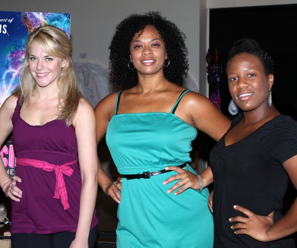 The "Divas": Ashley Spencer, Jacqueline Arnold and Anastacia McCleskey Photo