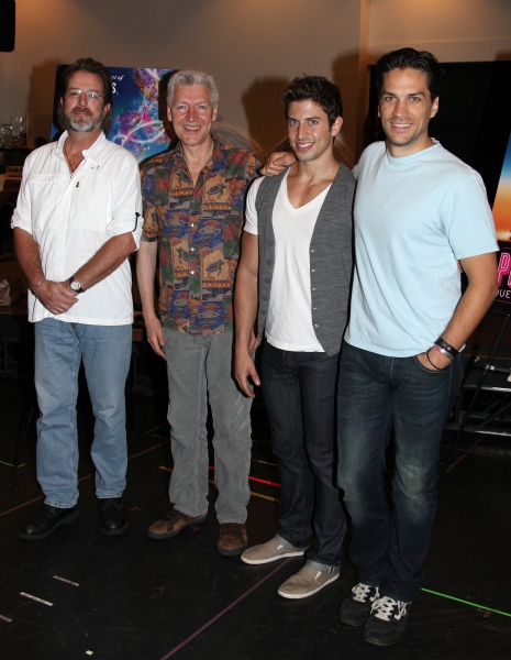 C. David Johnson, Tony Sheldon, Nick Adams and Will Swenson Photo