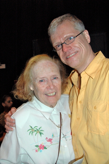 John Patrick Schutz and his mom Photo