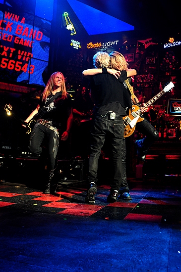 Photo Coverage: REO Speedwagon Rocks Out with ROCK OF AGES! Image