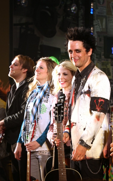 Theo Stockman, Libby Winters, Mary Faber and Billie Joe Armstrong Photo