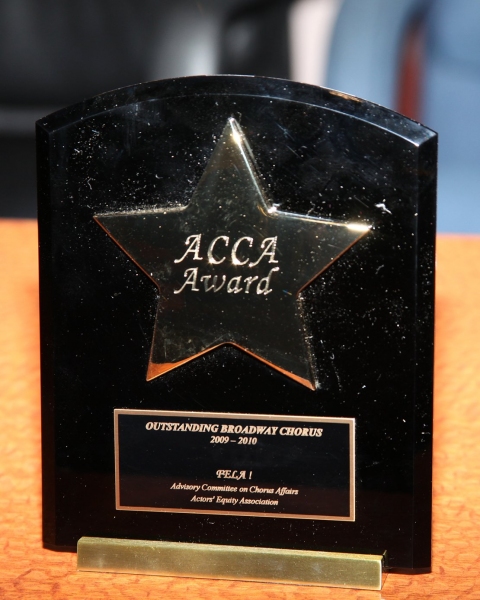Photo Coverage: FELA! Receives Equity's ACCA Award Image