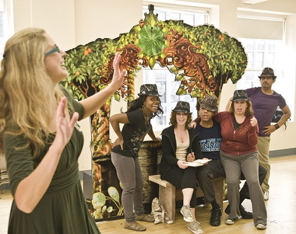 Photo Flash: FROG KISS At NYMF Image