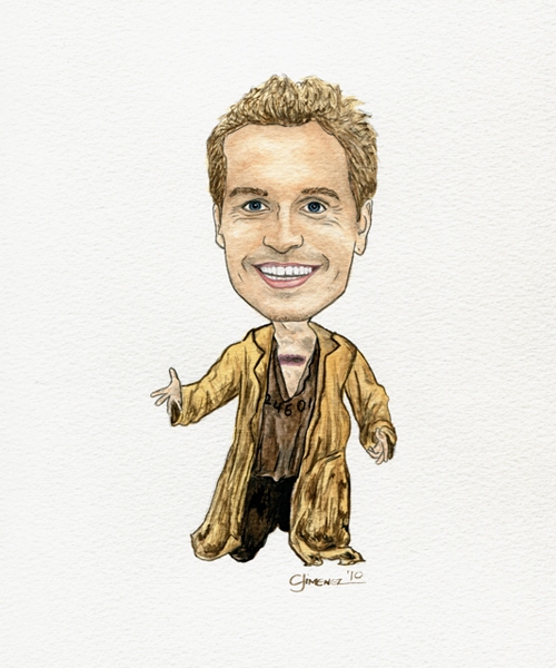 Photo Flash: Christine Jimenez Presents 25th Anniversary LES MIZ Artwork! Image