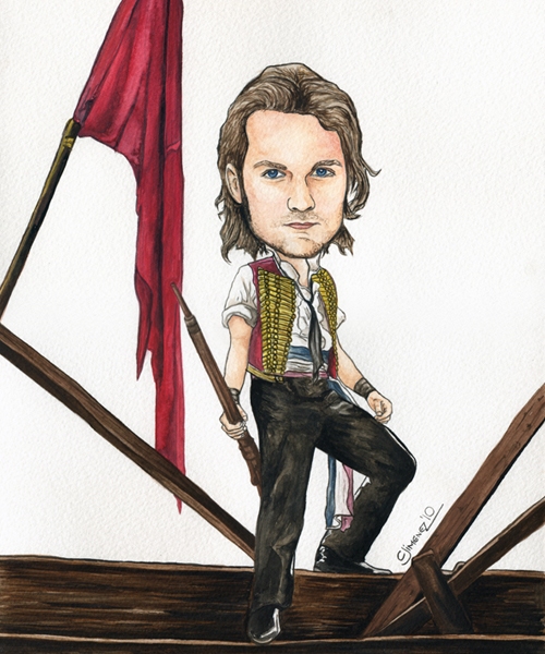 Photo Flash: Christine Jimenez Presents 25th Anniversary LES MIZ Artwork! Image