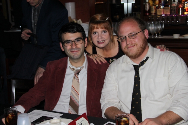 Joe Iconis, Annie Golden and Jason "Sweet Tooth" Williams Photo