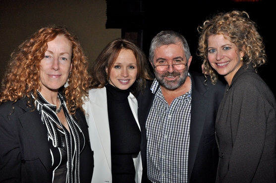 Katherine Owens (Director of Youtube 3D), Betsy O'Connor, Bill Hughes and Laura Savin Photo