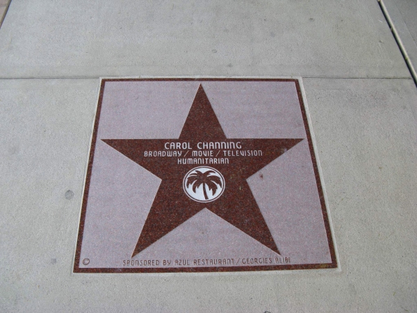Photo Flash: Carol Channing Receives Star on Palm Springs Walk of Stars 