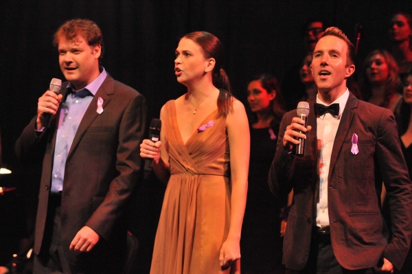 Stephen Tewksbury, Sutton Foster, and Paul Canaan Photo