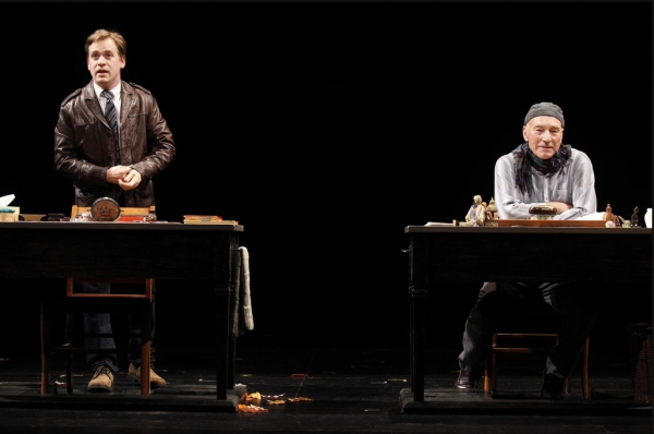 Photo Flash: A LIFE IN THE THEATRE on Broadway! Image
