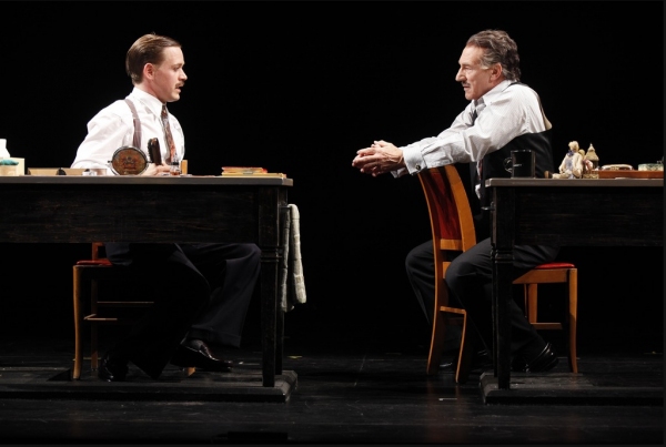 Photo Flash: A LIFE IN THE THEATRE on Broadway! Image