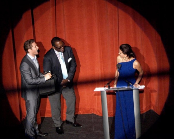 Matthew Morrison, Randy Jackson and Teri Hatcher Photo