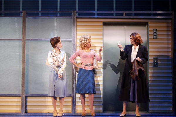 Mamie Parris as Judy Bernly, Diana DeGarmo as Doralee Rhodes and Dee Hoty as Violet N Photo