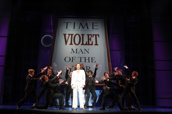 Dee Hoty as Violet Newstead and the Cast Photo