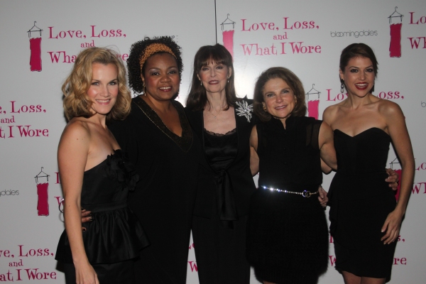 Erin Dilly, Aisha de Haas, Barbara Feldon, Tovah Feldshuh and Ashley Austin Morris Photo