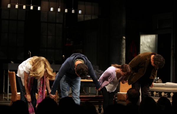 Photo Coverage: TIME STANDS STILL Opening Night Curtain Call Image
