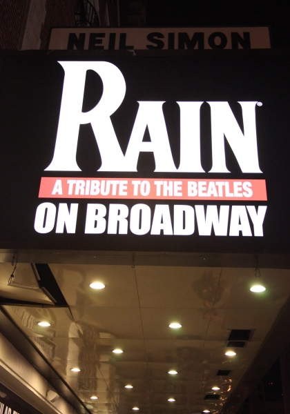 Photo Coverage: UP ON THE MARQUEE: RAIN Image