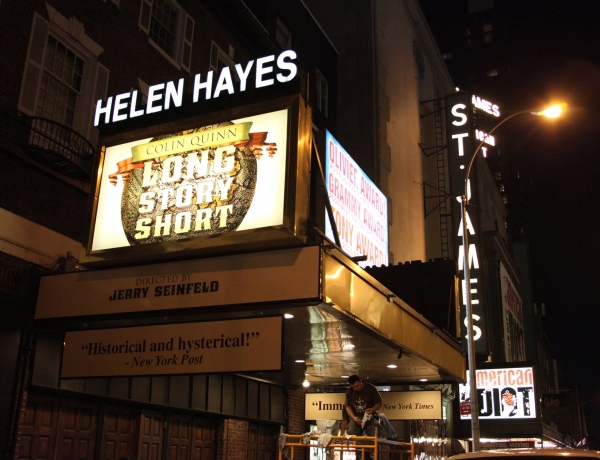 Photo Coverage: UP ON THE MARQUEE: Colin Quinn LONG STORY SHORT Image