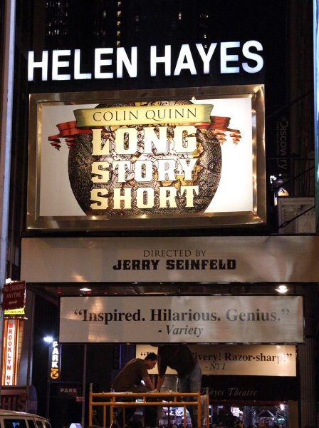 Photo Coverage: UP ON THE MARQUEE: Colin Quinn LONG STORY SHORT Image