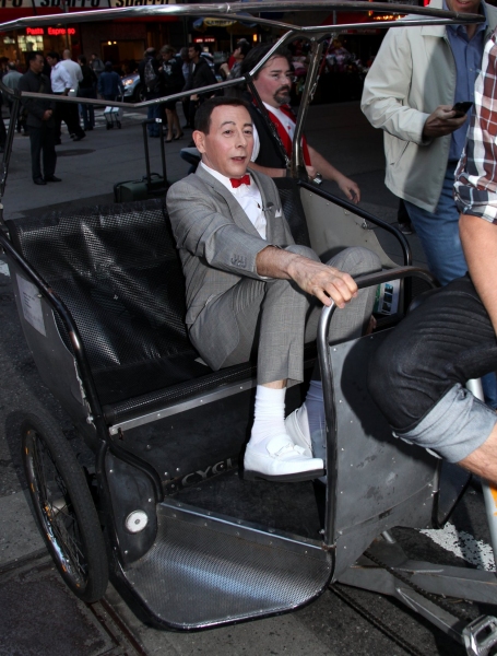 Photo Coverage: PEE-WEE Takes Times Square! Image